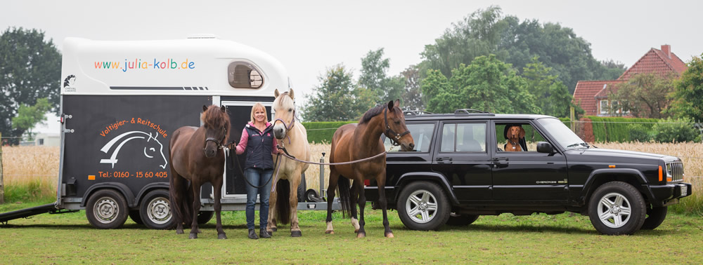 Reiten und Voltigieren mit Julia Kolb